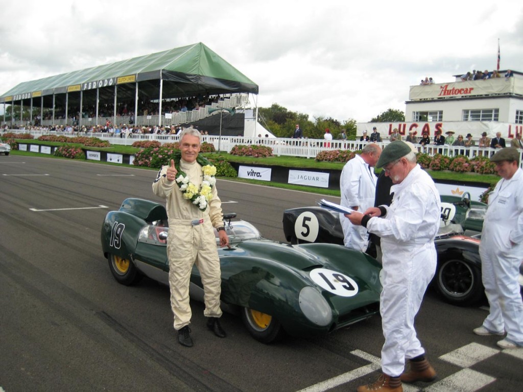 Thumbs up after a well a deserved win at Goodwood